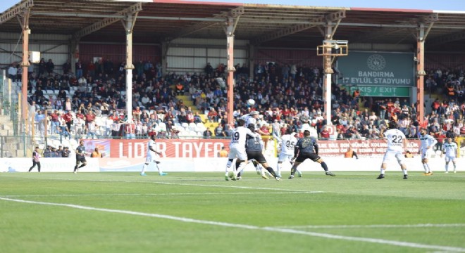 Trendyol 1. Lig: Bandırmaspor: 3 - Sakaryaspor: 2